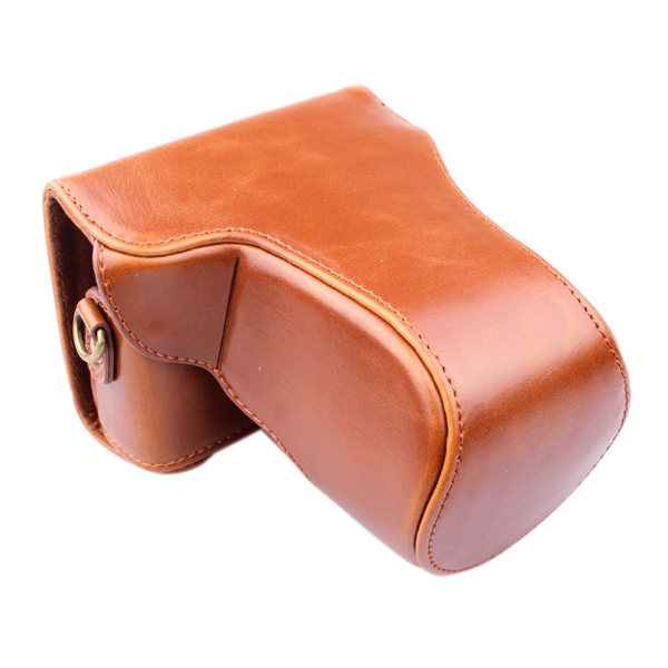 Leather case bag strap for Canon EOS M10 กระเป๋าหนัง